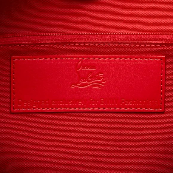 CHRISTIAN LOUBOUTIN Black Leather Tote Bag - Picture 9 of 12